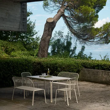 Thorvald SC111 benk - Ivory, 129 cm - &Tradition