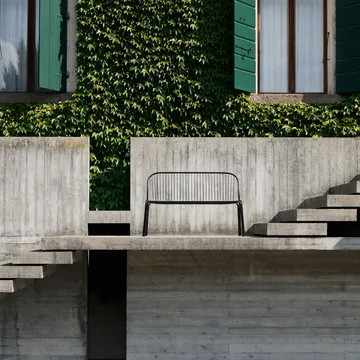 Thorvald SC111 benk - Warm black, 129 cm - &Tradition