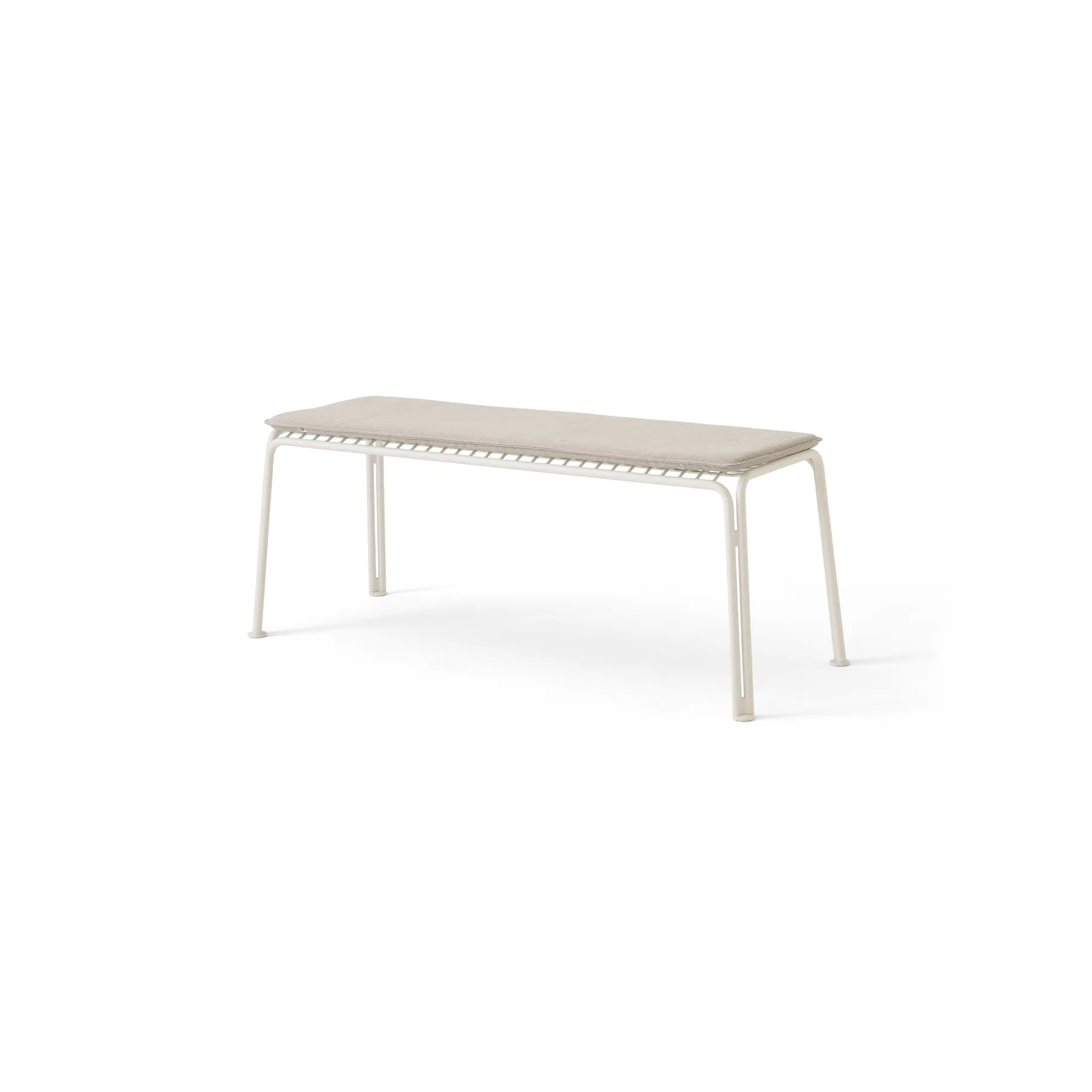 Thorvald SC112 benk, Ivory, 125 cm &Tradition
