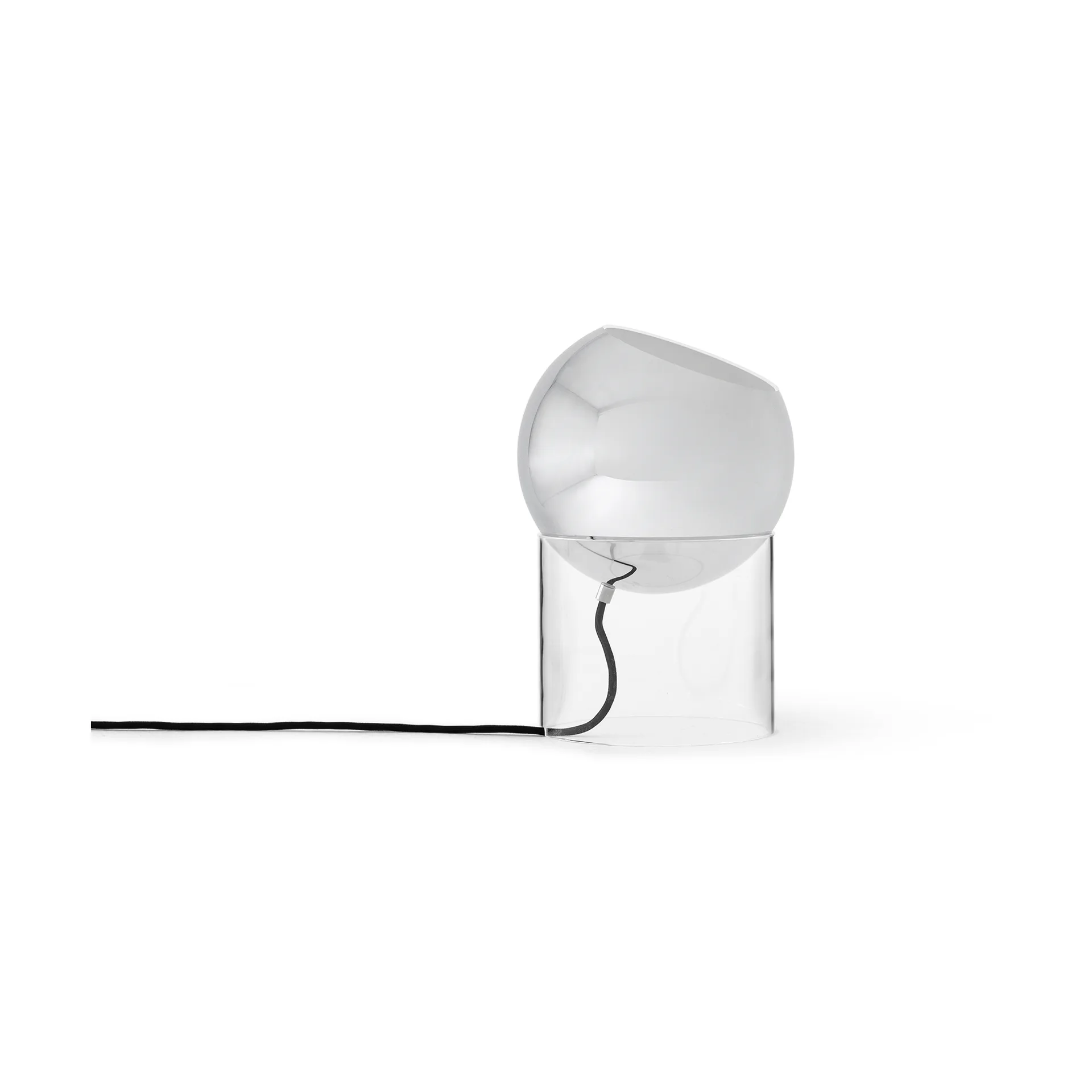 Topan VP13 bordlampe 31,5 cm, Clear-chrome plated &Tradition