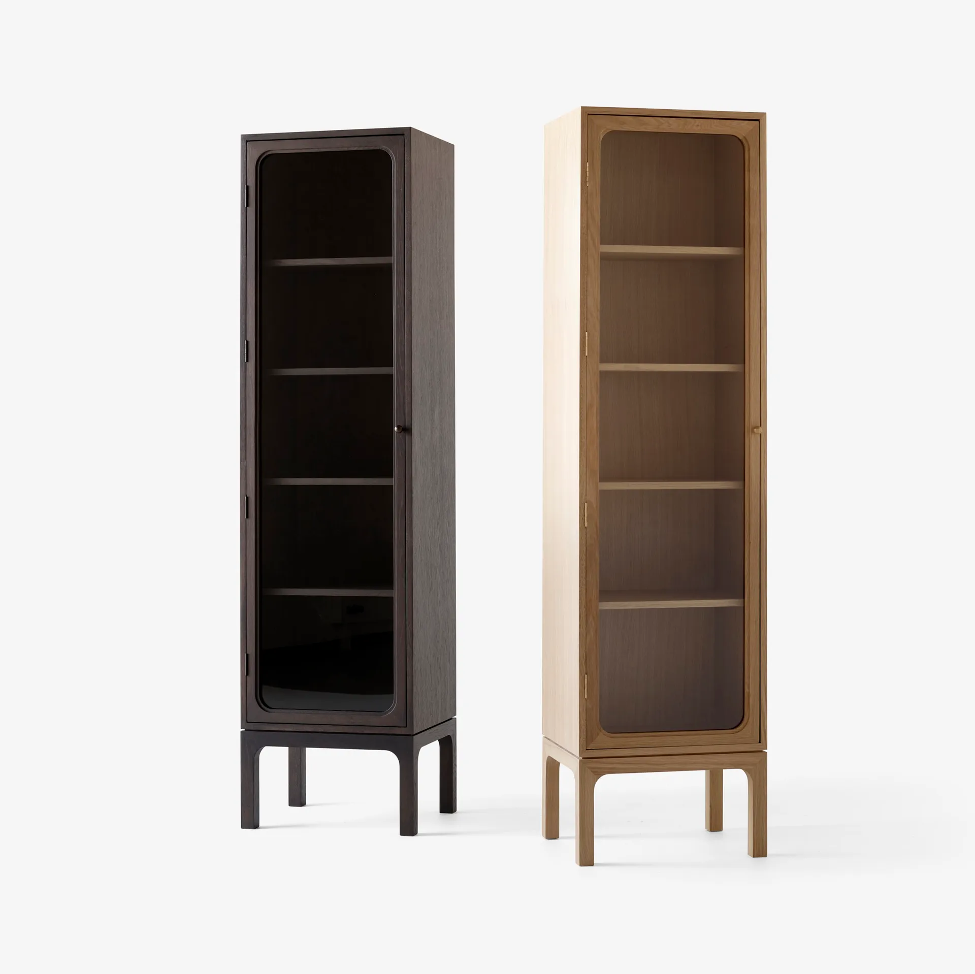 Trace SC87 vitrineskap 50 x 192 x 40 cm, Natural natural oak &Tradition