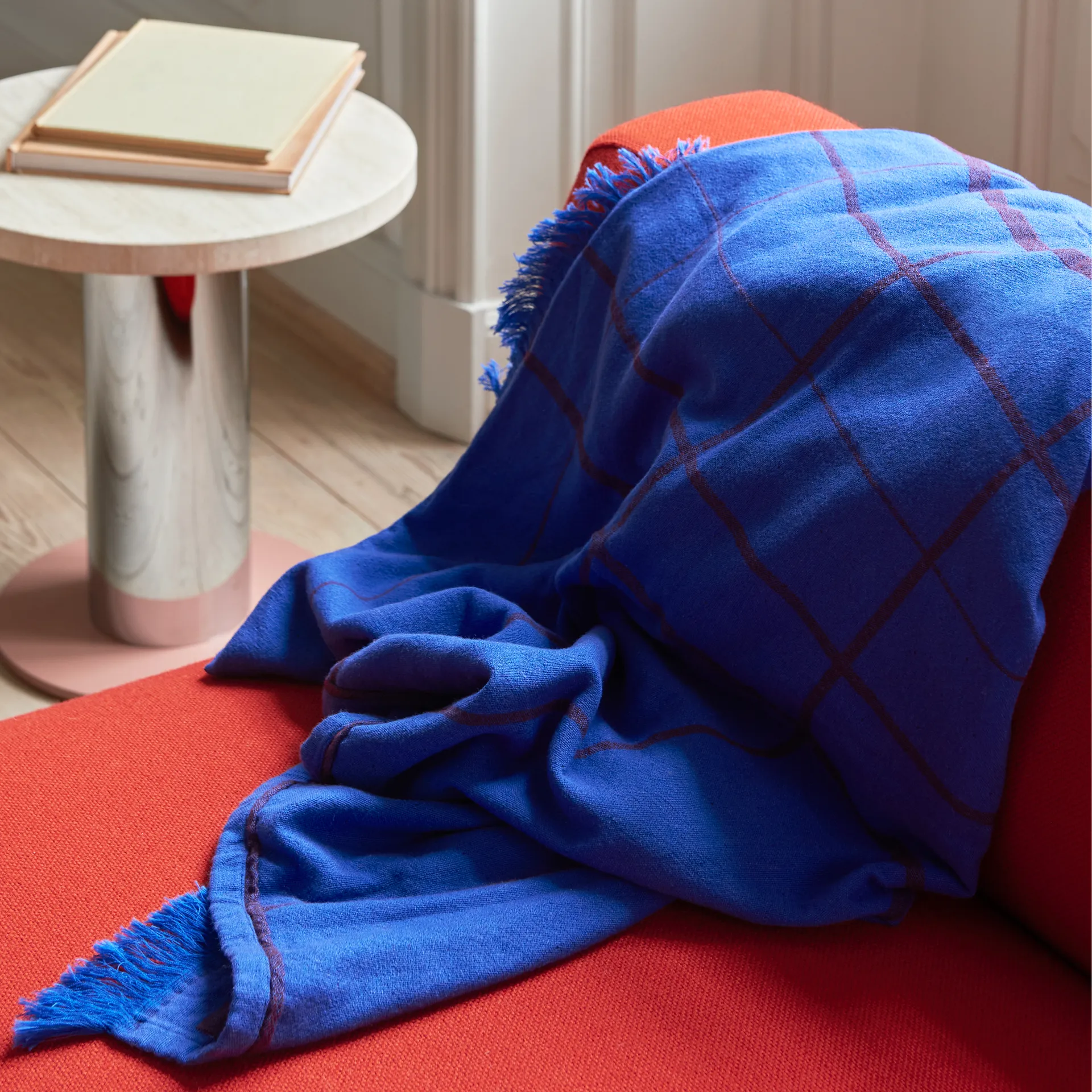 Untitled AP10 pledd 150x210 cm, Electric Blue &Tradition