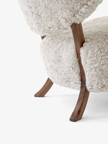 Wulff Lounge Chair ATD2 lenestol - Oljet valnøtt-Moonlight - &Tradition