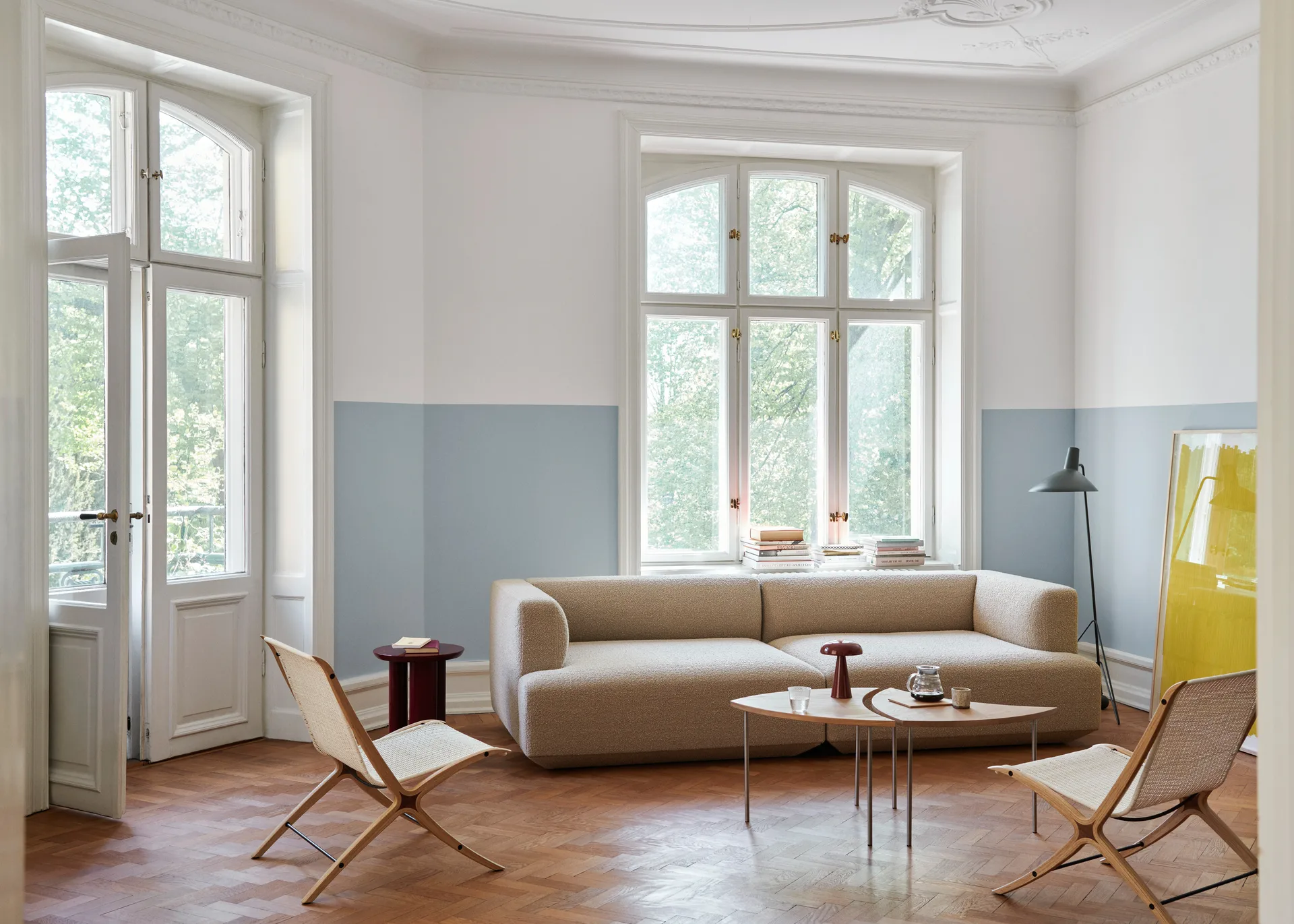 X loungefåtølje HM10, Valnøtt &Tradition