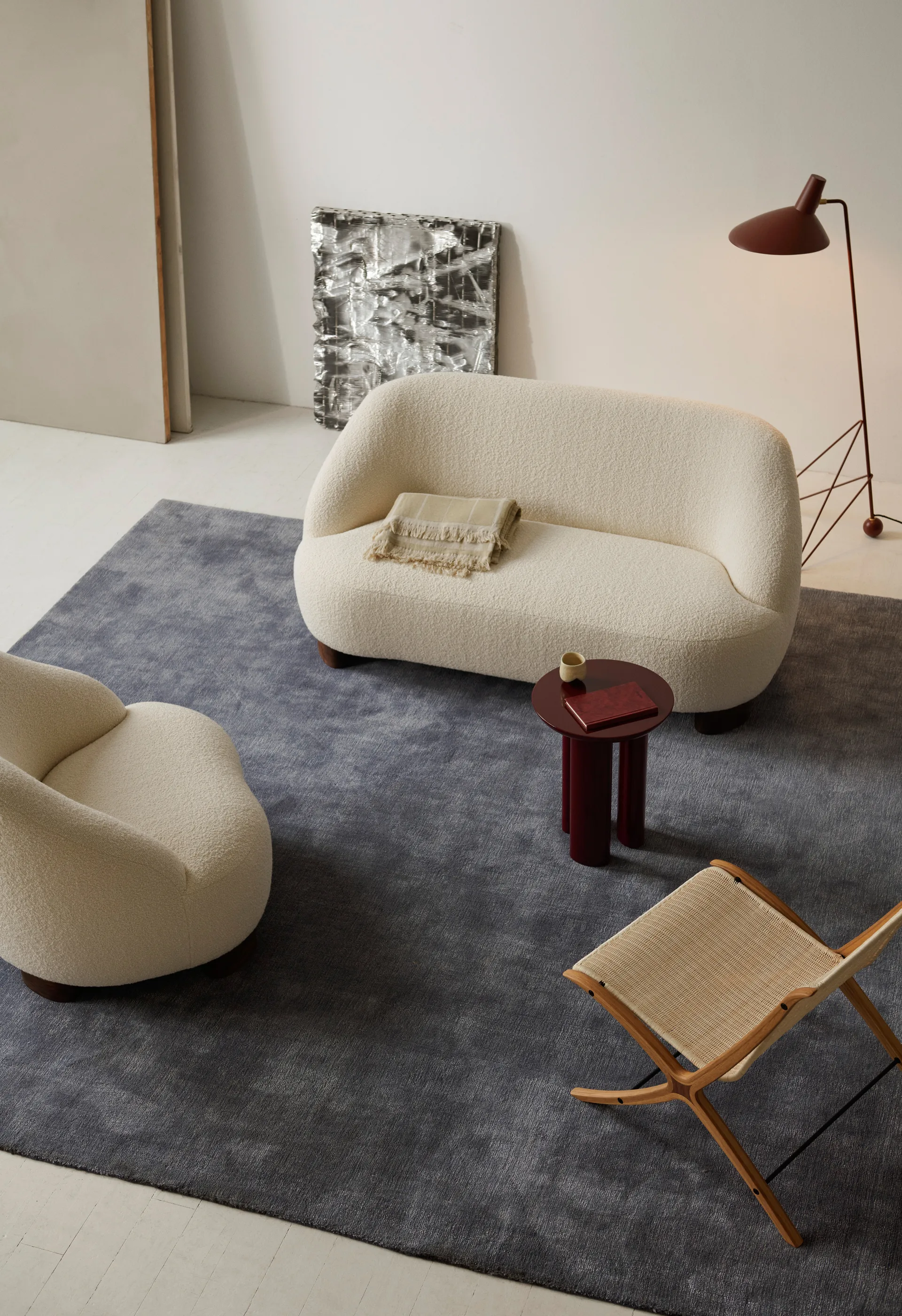 X loungefåtølje HM10, Valnøtt &Tradition