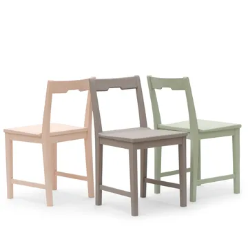 Flinck stol - Hvitmalt - Tre Sekel Möbelsnickeri