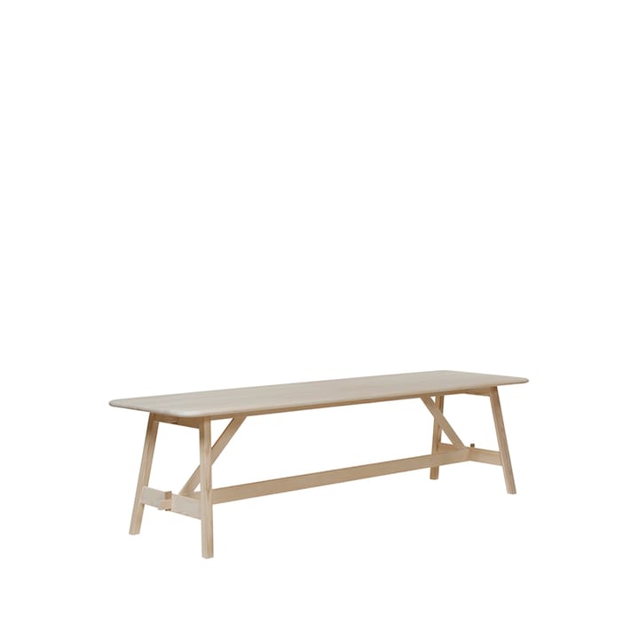 Landala benk - Vitsåped furu 215x40 cm - Tre Sekel Möbelsnickeri