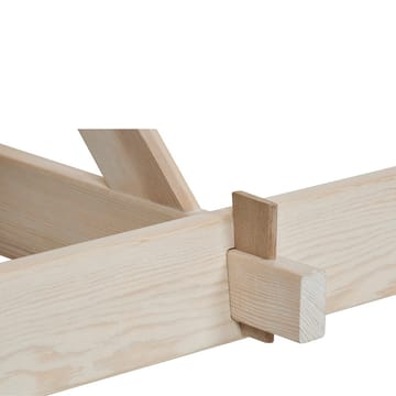 Landala benk - Vitsåped furu 215x40 cm - Tre Sekel Möbelsnickeri