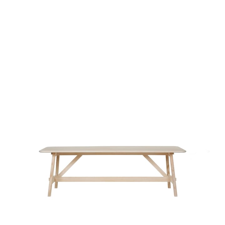 Landala spisebord - Eik hvit hardvoksolje 215x75 cm - Tre Sekel Möbelsnickeri