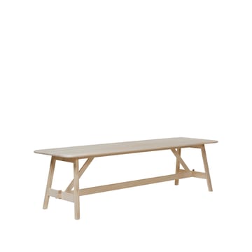 Landala spisebord - Klar hardvoksolje eik 215x75 cm - Tre Sekel Möbelsnickeri