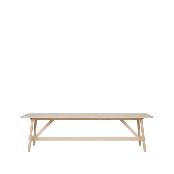 Landala spisebord - Klar hardvoksolje eik 270x75 cm - Tre Sekel Möbelsnickeri