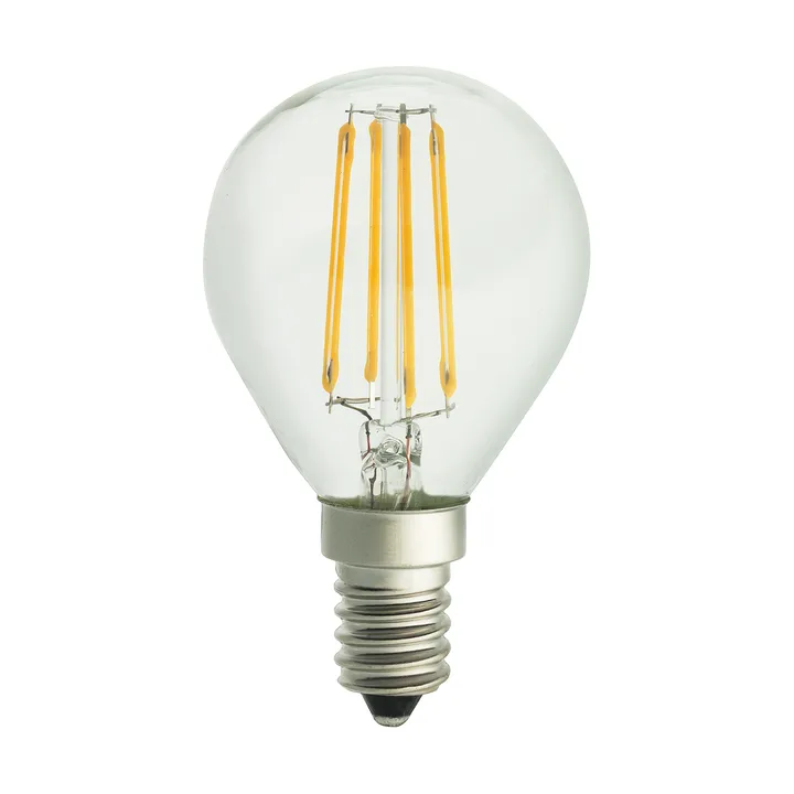 Kule klar dimbar lyspære minne E27 - 2700K 470lm 4,5W - Unison