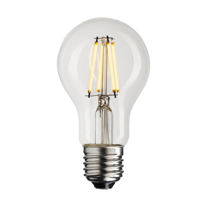Normal klar dimbar lyspære minne E27 - 2700K 806lm 7W - Unison