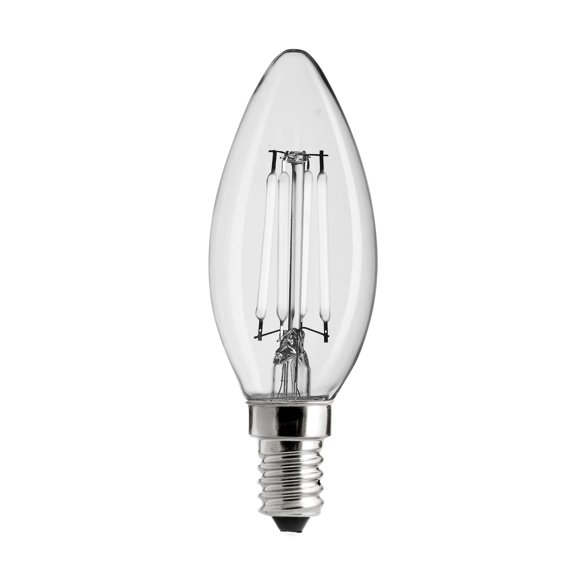 Uni-white kronelys klar dimbar lyspære E14, 2700K 300 lm 4 W Unison