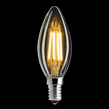 Uni-white kronelys klar dimbar lyspære E14 - 2700K 300 lm 4 W - Unison