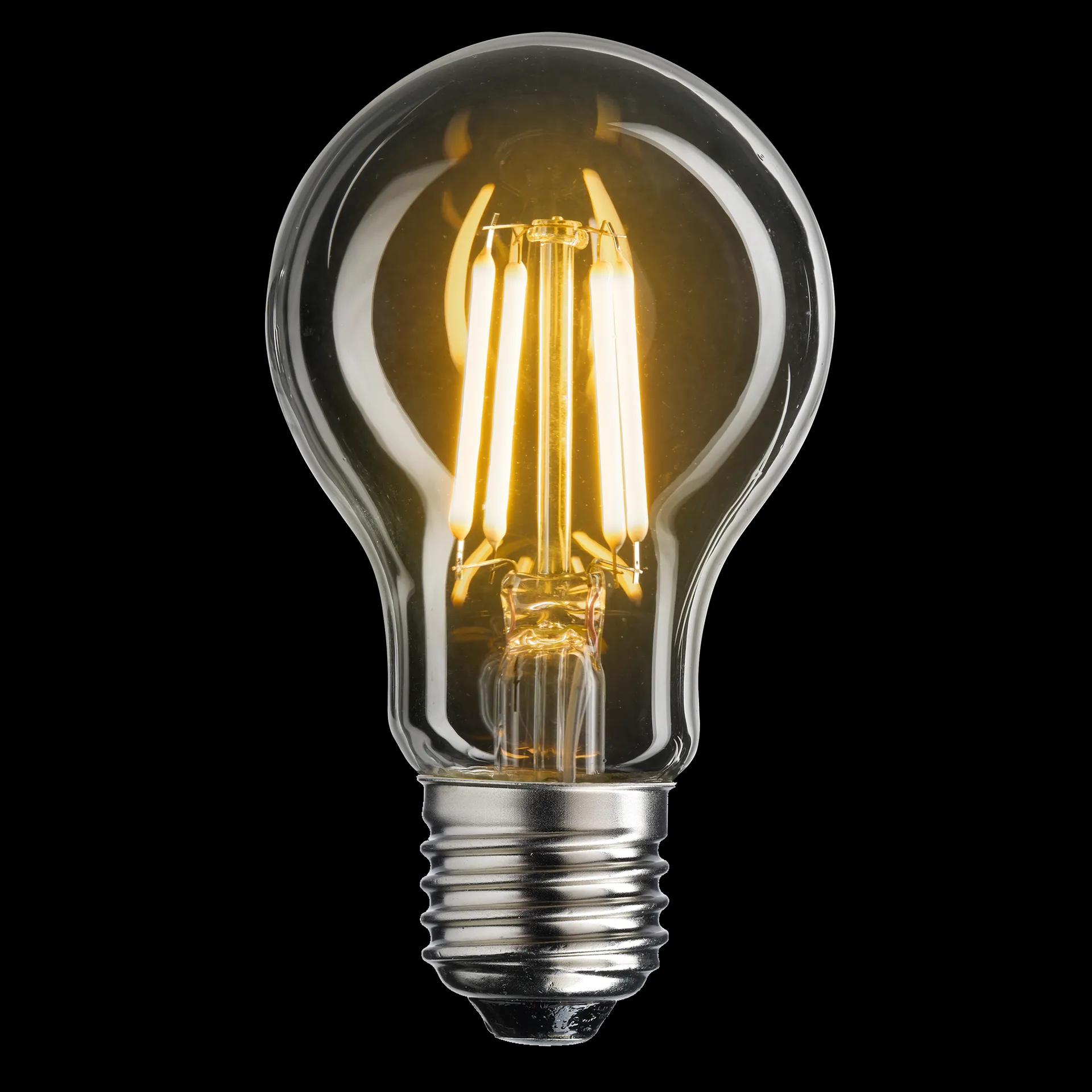 Uni-white normal klar dimbar lyspære E27, 2700K 300 lm 4 W Unison