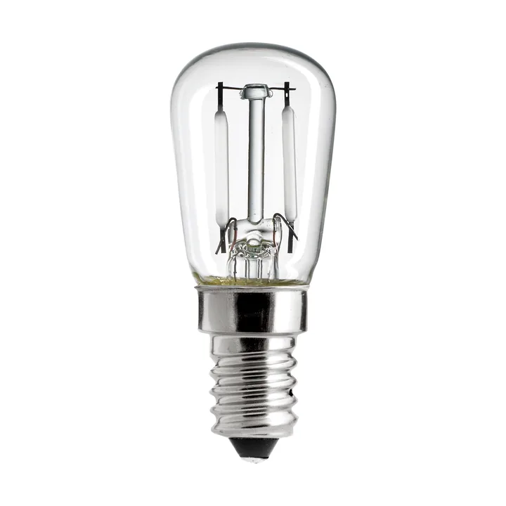 Uni-white pære klar dimbar lyspære E14 - 2700K 60lm 1,5W - Unison