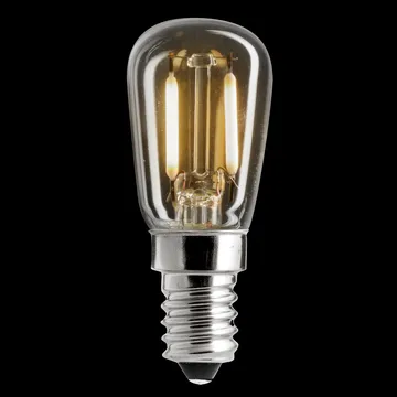 Uni-white pære klar dimbar lyspære E14 - 2700K 60lm 1,5W - Unison