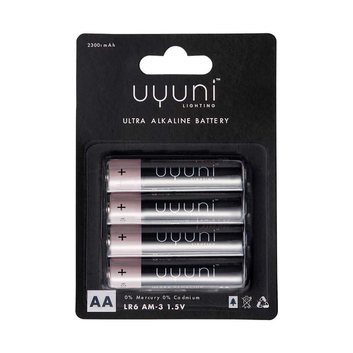 Uyuni Batteri 4-pakning - AA - Uyuni Lighting