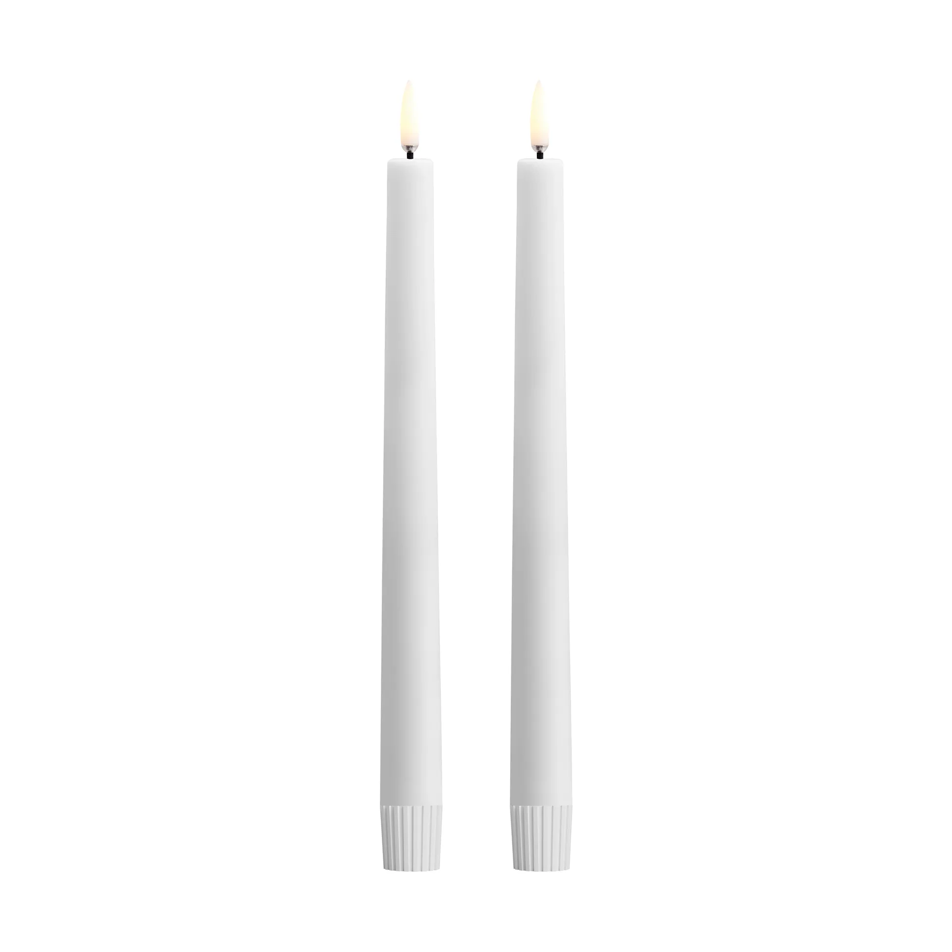 Uyuni LED Kronelys hvit 2-pakning, Ø2,3×25,2 cm Uyuni Lighting