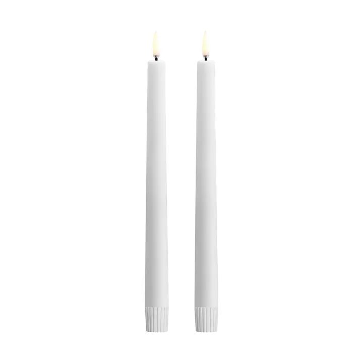 Uyuni LED Kronelys hvit 2-pakning - Ø2,3×25,2 cm - Uyuni Lighting