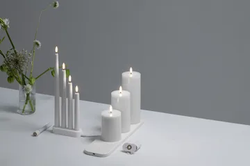 Uyuni LED Kronelys hvit 2-pakning - Ø2,3×25,2 cm - Uyuni Lighting