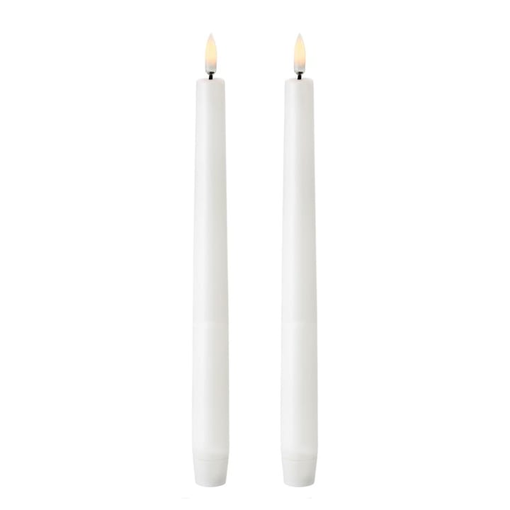 Uyuni LED Kronelys hvit 2-pakning - 25,2 cm - Uyuni Lighting
