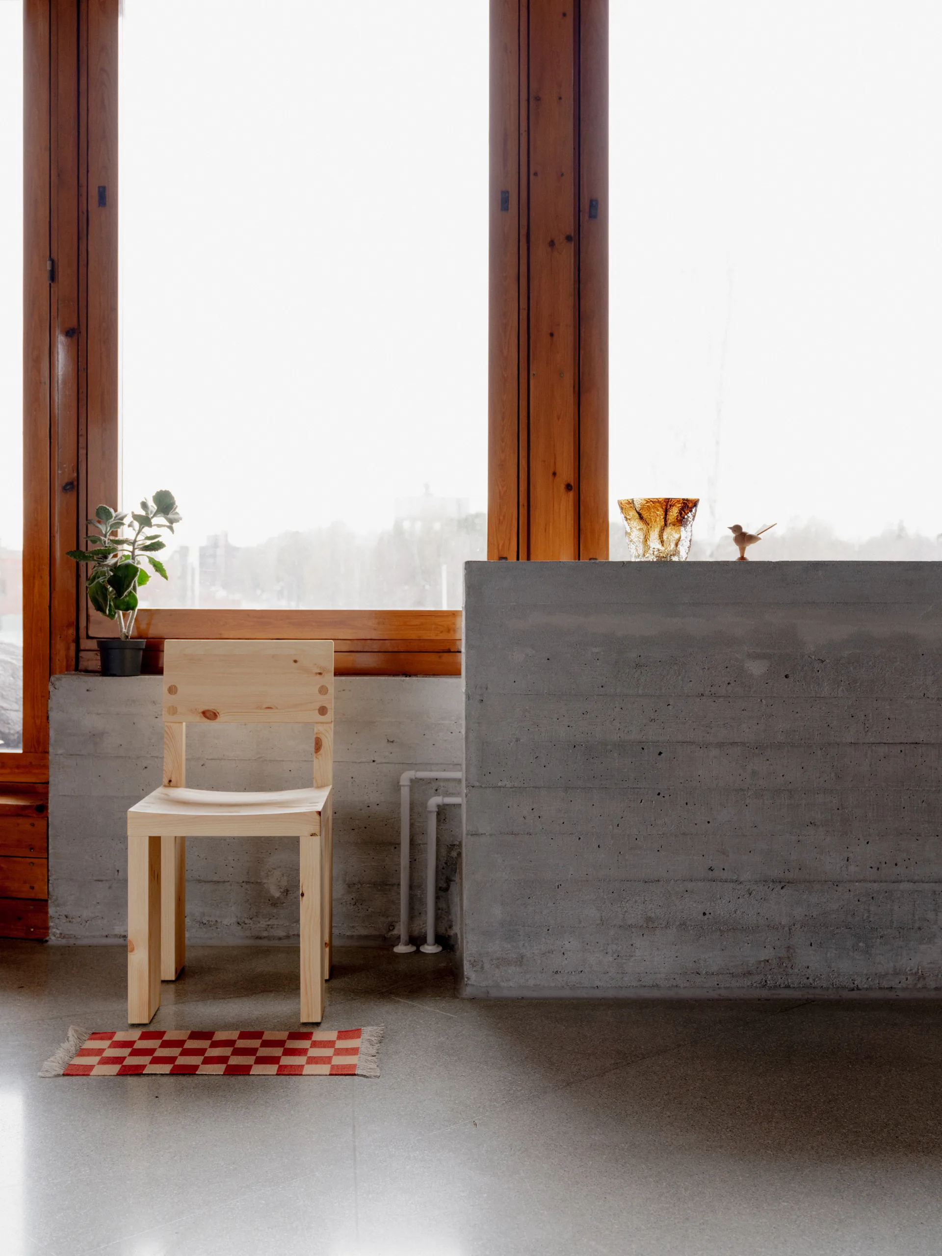 001 Dining Chair stol, Matt oljevokset furu Vaarnii