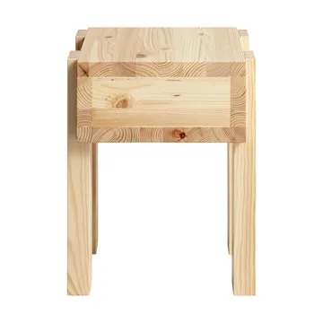 003 Stilts Side Table sidebord - Matt oljevokset furu 40x36x45 cm - Vaarnii