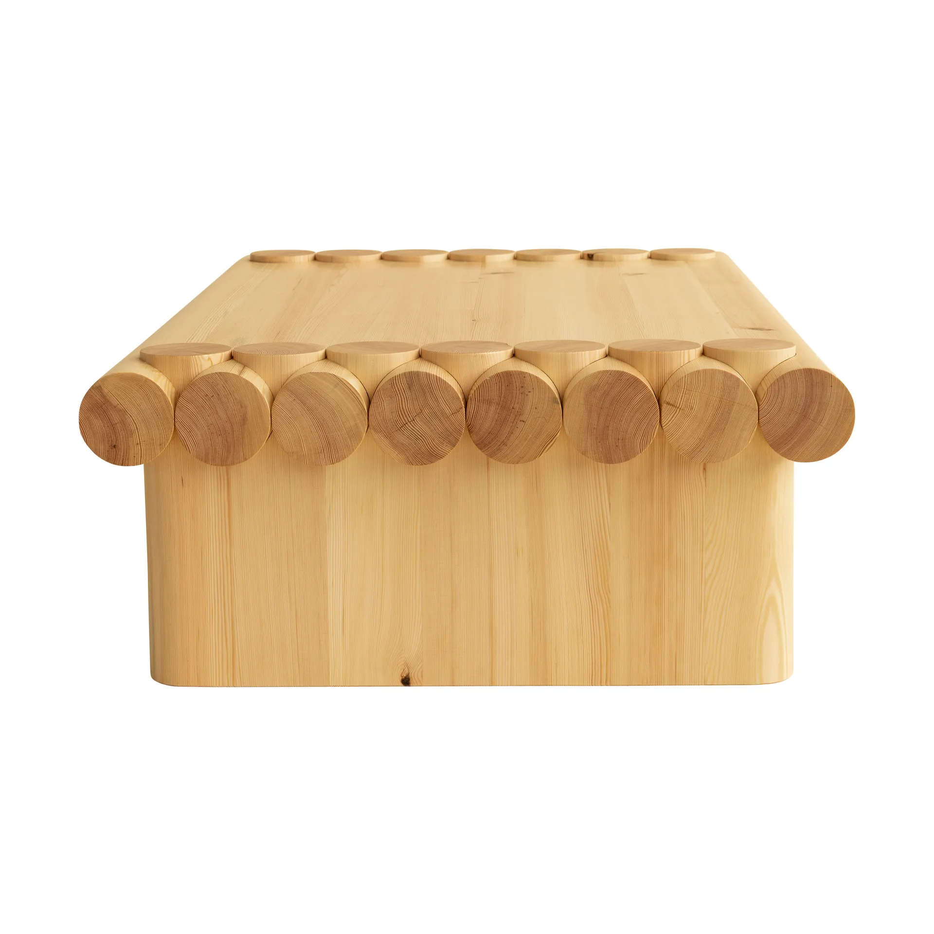 004 Coffee Table sofabord, Matt oljevokset furu, 120x80x35 cm Vaarnii