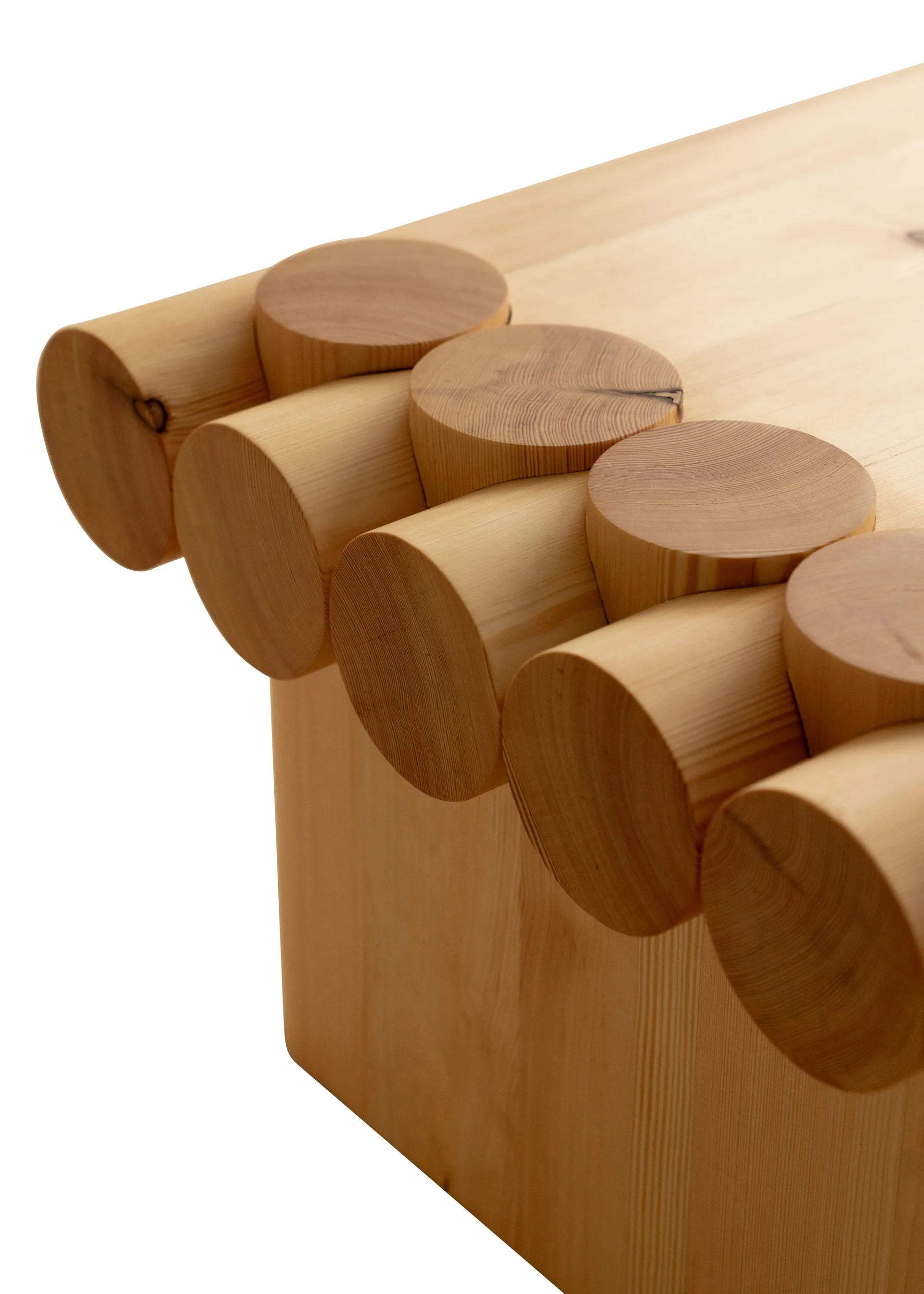 004 Coffee Table sofabord, Matt oljevokset furu, 120x80x35 cm Vaarnii