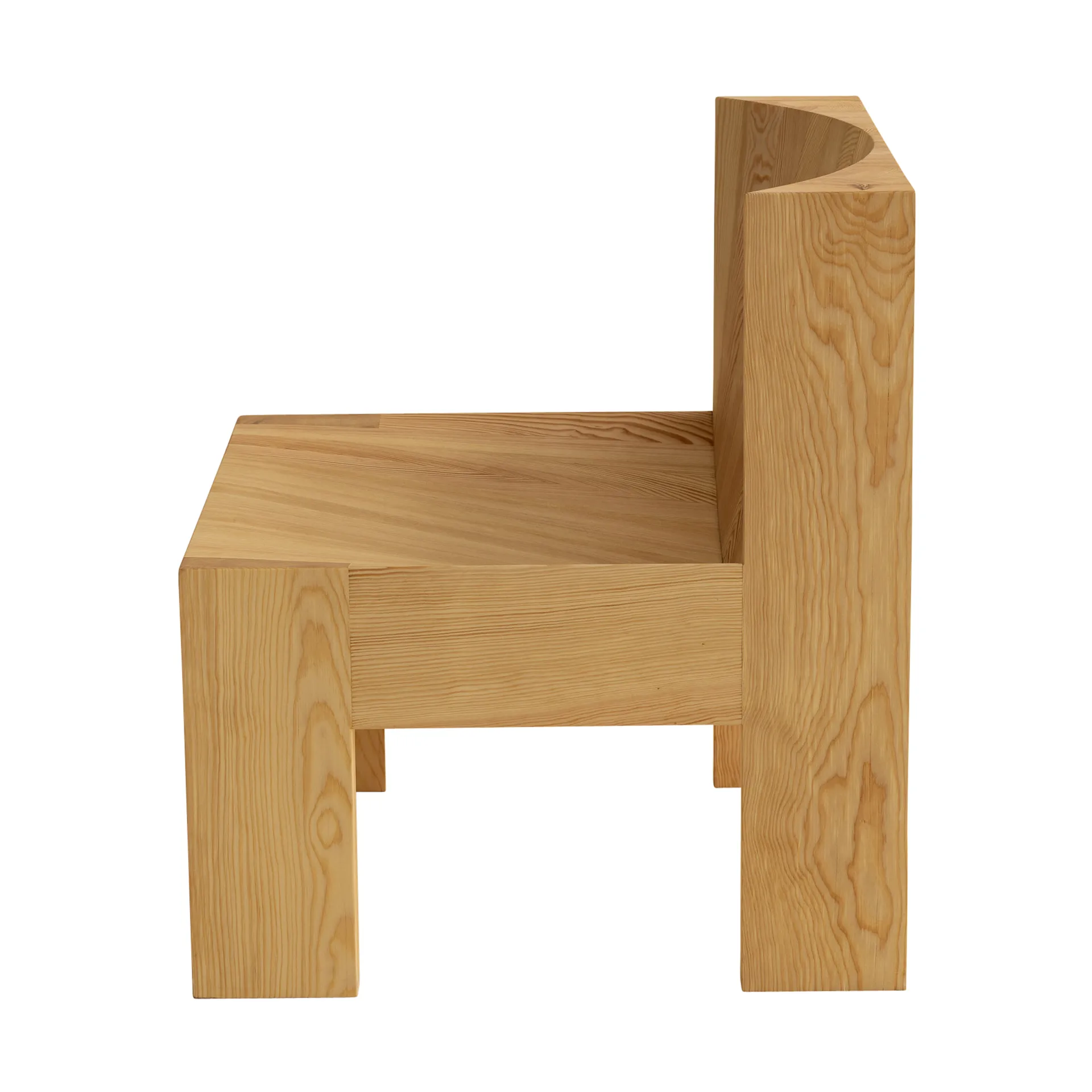 005 Lounge Chair loungestol, Matt oljevokset furu Vaarnii