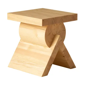 006 AA Side Table sidebord - Matt oljevokset furu, 40x40x45 cm - Vaarnii