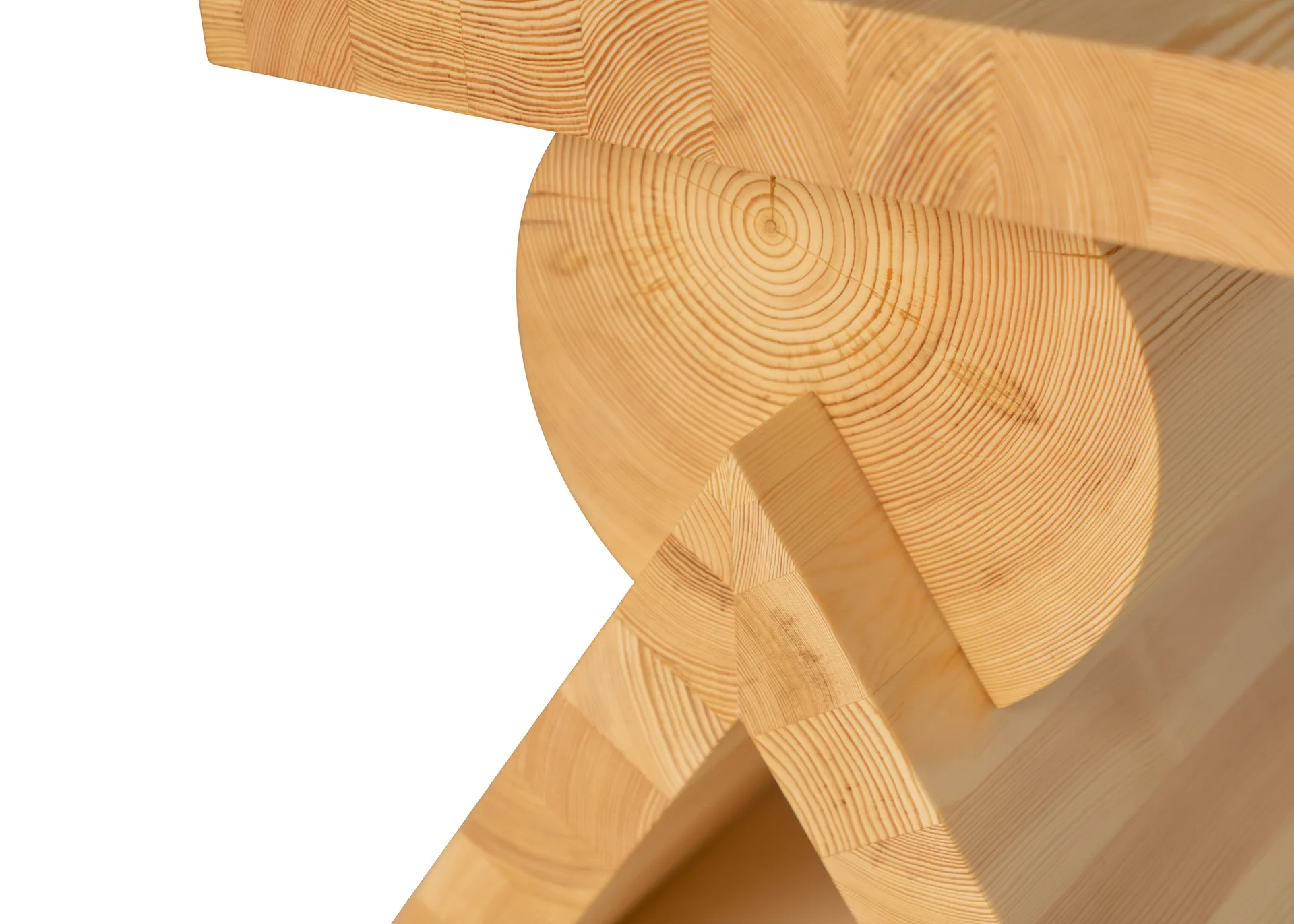 006 AA Side Table sidebord, Matt oljevokset furu, 40x40x45 cm Vaarnii