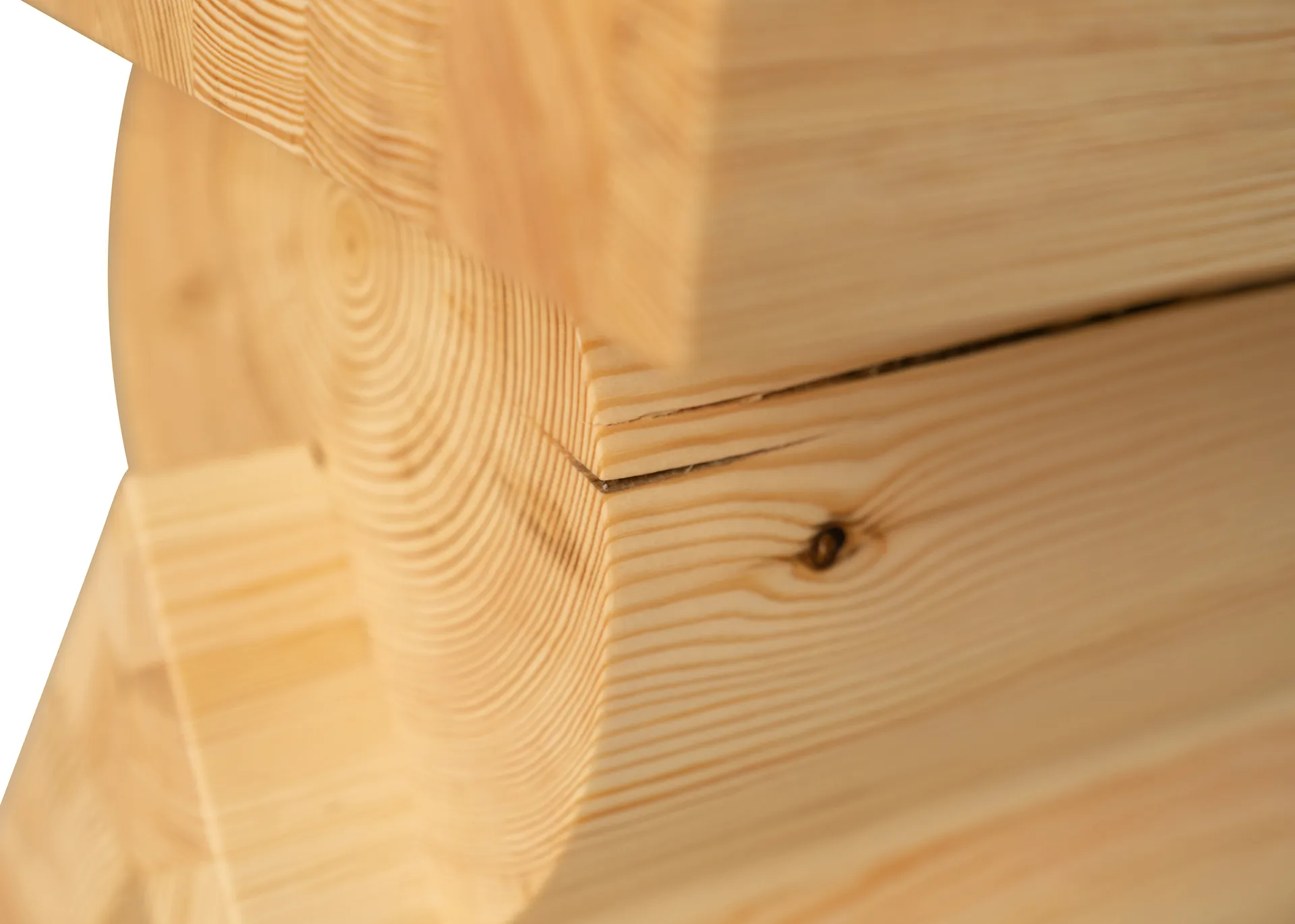 006 AA Side Table sidebord, Matt oljevokset furu, 40x40x45 cm Vaarnii