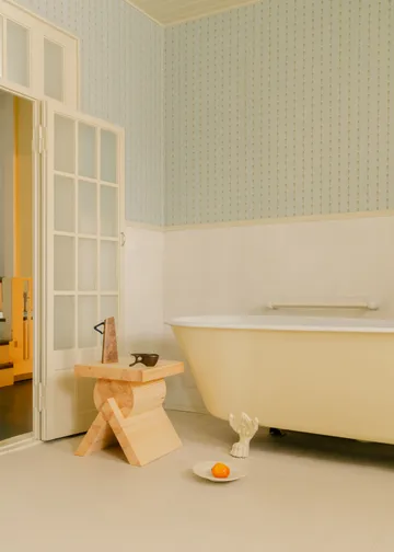 006 AA Side Table sidebord - Matt oljevokset furu, 40x40x45 cm - Vaarnii