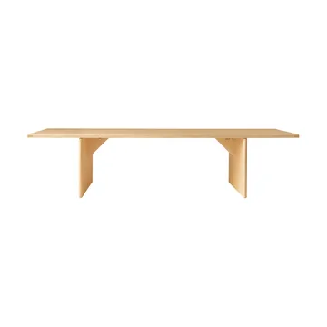 012 Kolmio Dining Table bord - Matt oljevokset furu, 305x99x72 cm - Vaarnii