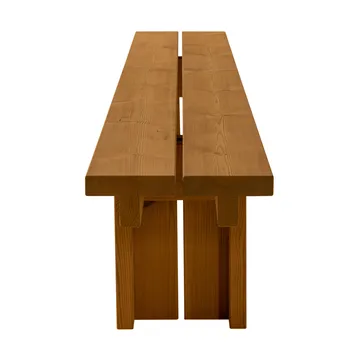 013 Osa Outdoor Bench benk - Varmebehandlet furu, 270x37x49 cm - Vaarnii