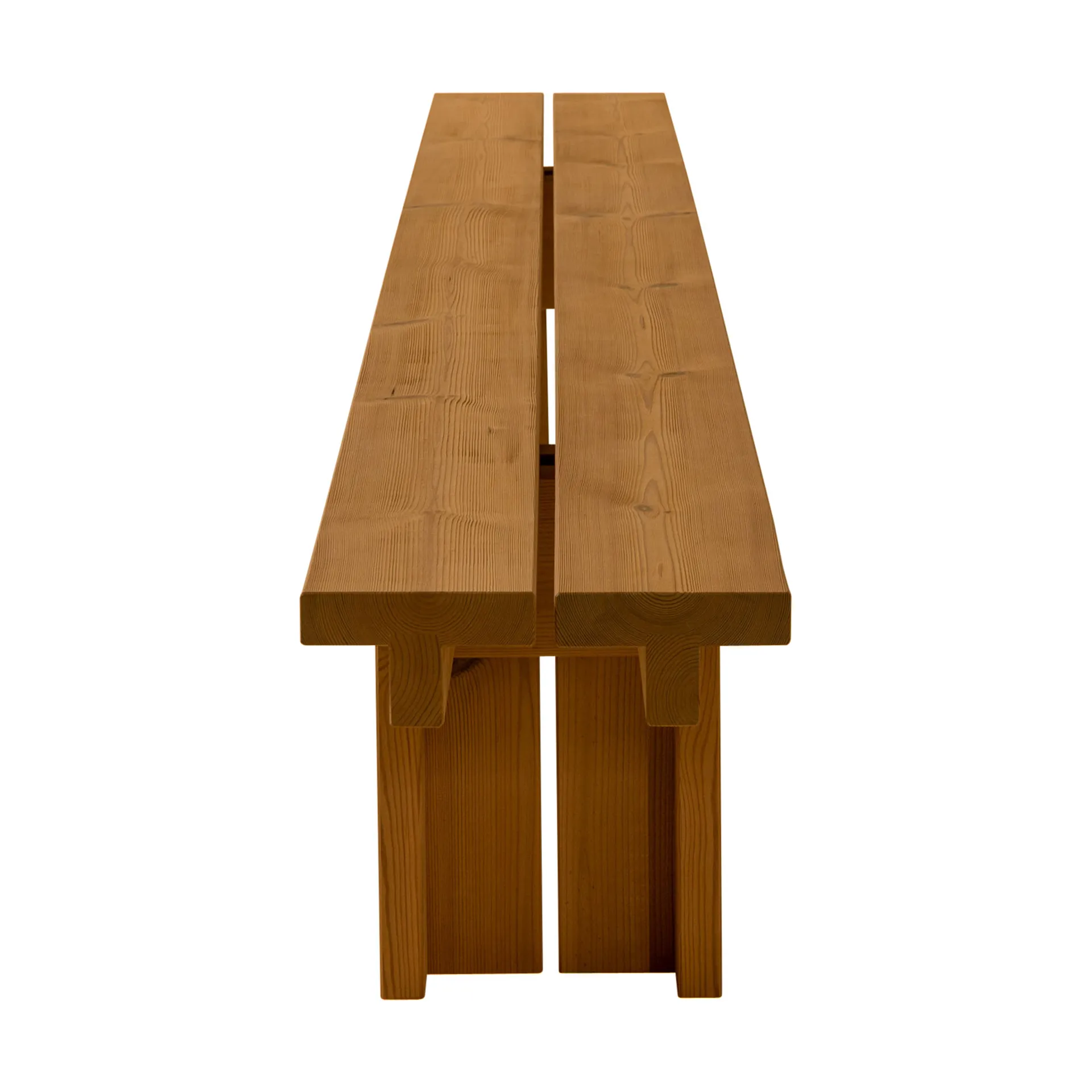 013 Osa Outdoor Bench benk, Varmebehandlet furu, 333x37x49 cm Vaarnii