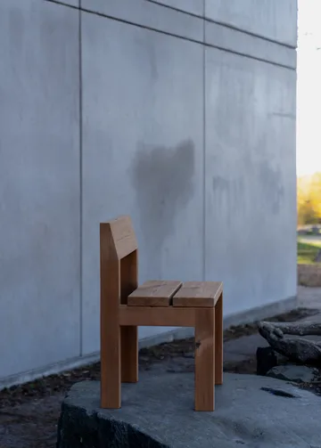 013 Osa Outdoor Dining Chair stol - Matt oljevokset furu - Vaarnii