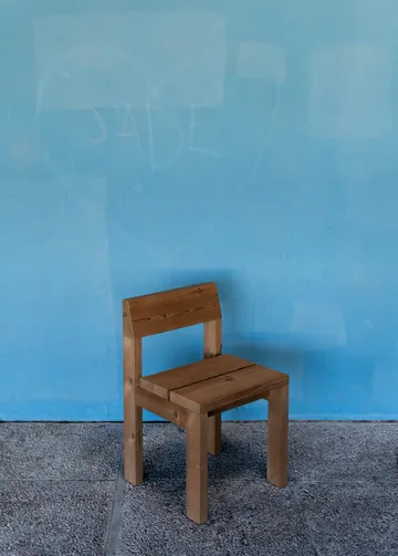 013 Osa Outdoor Dining Chair stol - Matt oljevokset furu - Vaarnii