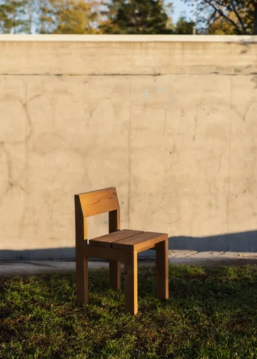 013 Osa Outdoor Dining Chair stol - Matt oljevokset furu - Vaarnii