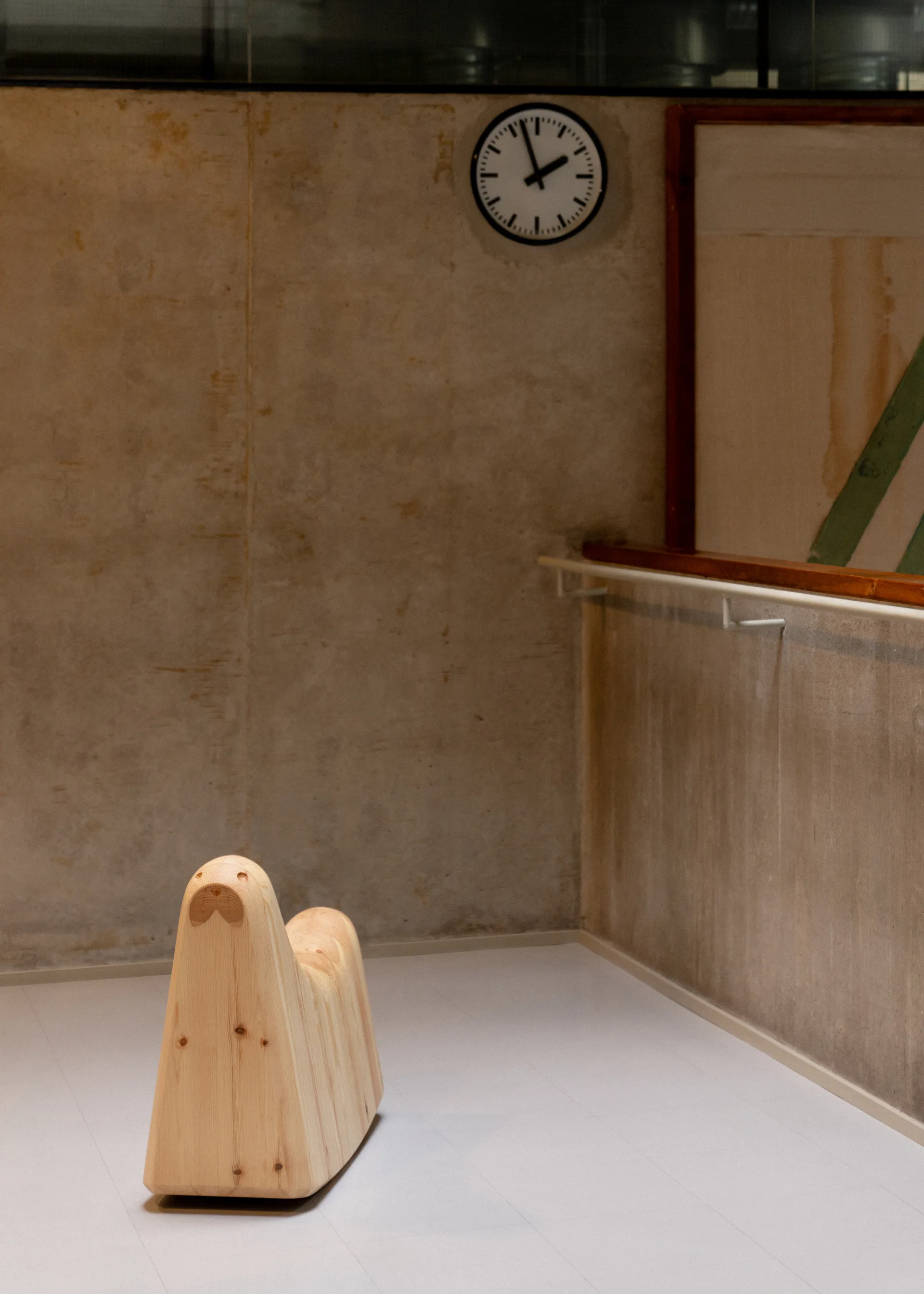 014 Norppa Rocking Toy gyngehest, Matt oljevokset furu Vaarnii