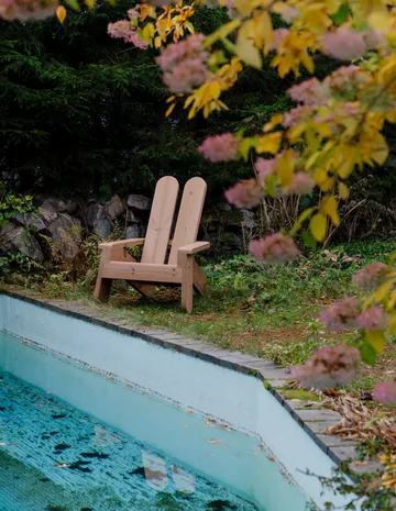 015 Peace Outdoor Lounge Chair loungestol - Varmebehandlet furu - Vaarnii