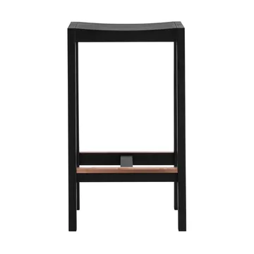 016 Maasto Bar Stool barkrakk - Svartbeiset furu, 65 cm - Vaarnii