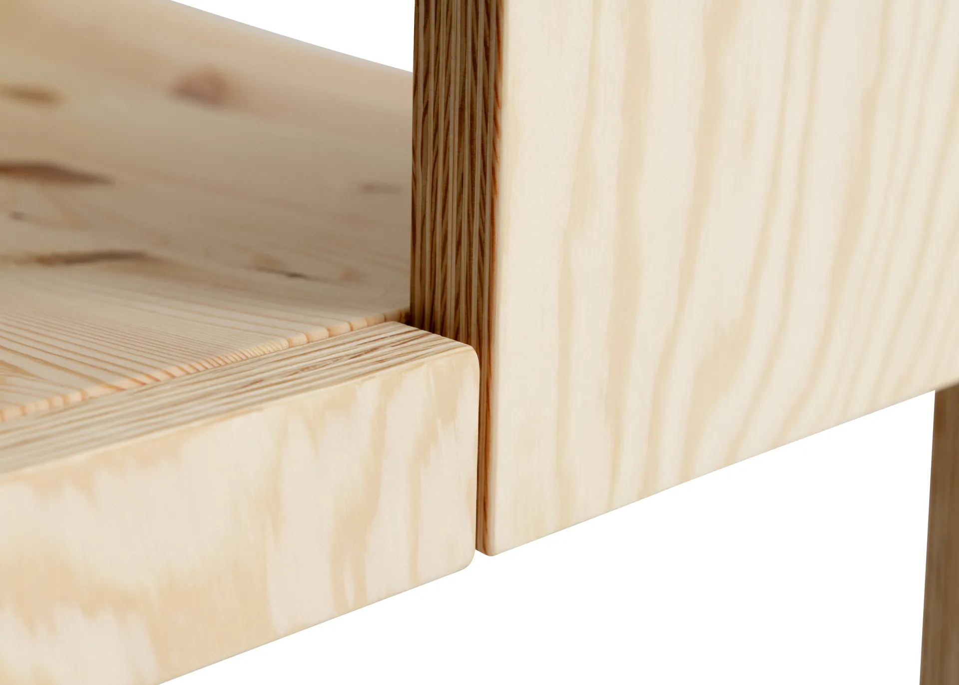 016 Maasto Dining Armchair karmstol, Matt oljevokset furu Vaarnii