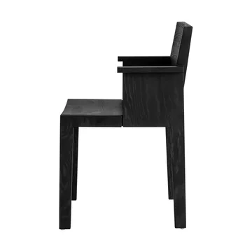 016 Maasto Dining Armchair karmstol - Svartbeiset furu - Vaarnii
