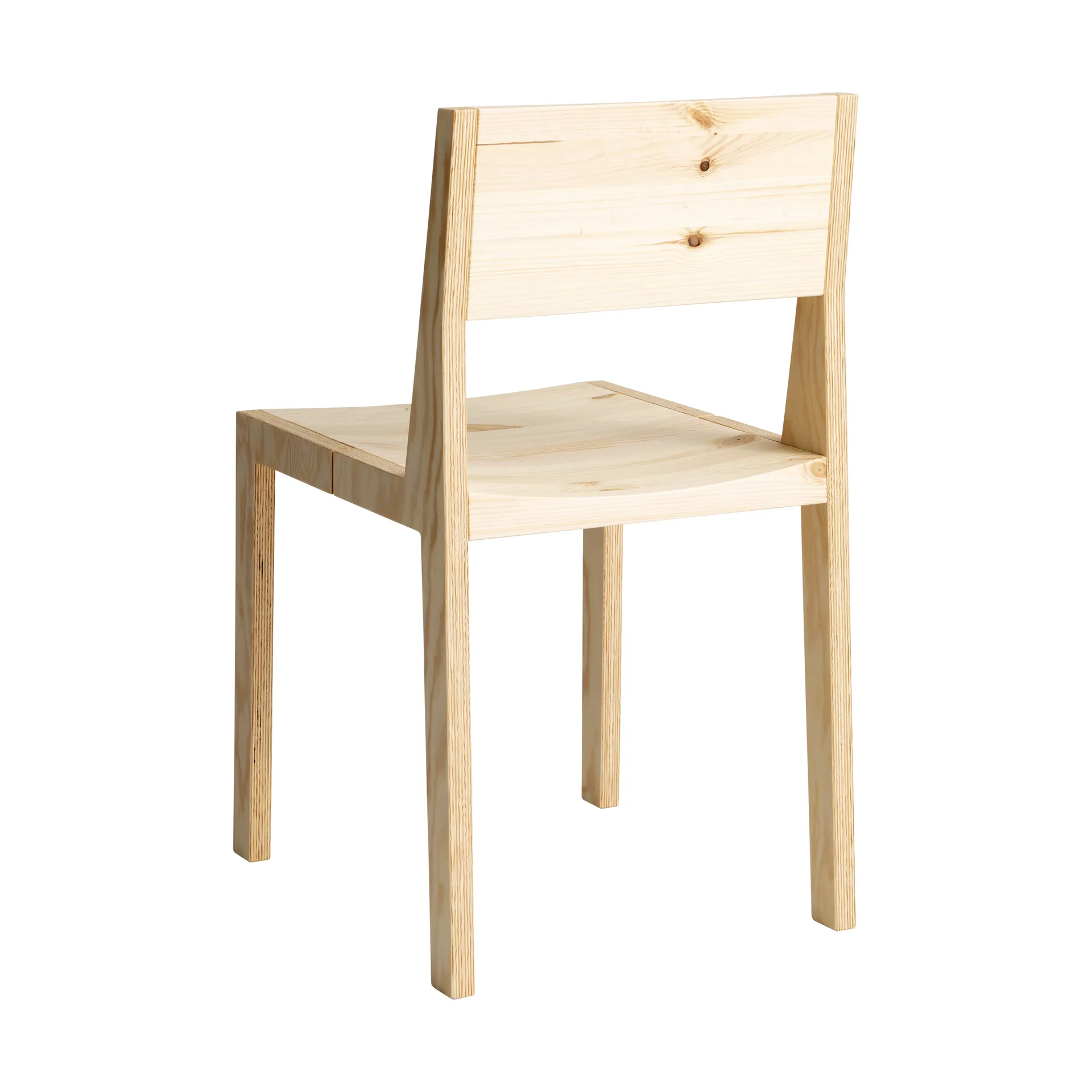 016 Maasto Dining Chair stol, Matt oljevokset furu Vaarnii