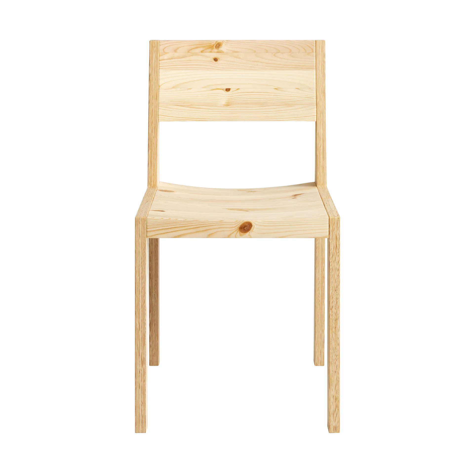 016 Maasto Dining Chair stol, Matt oljevokset furu Vaarnii