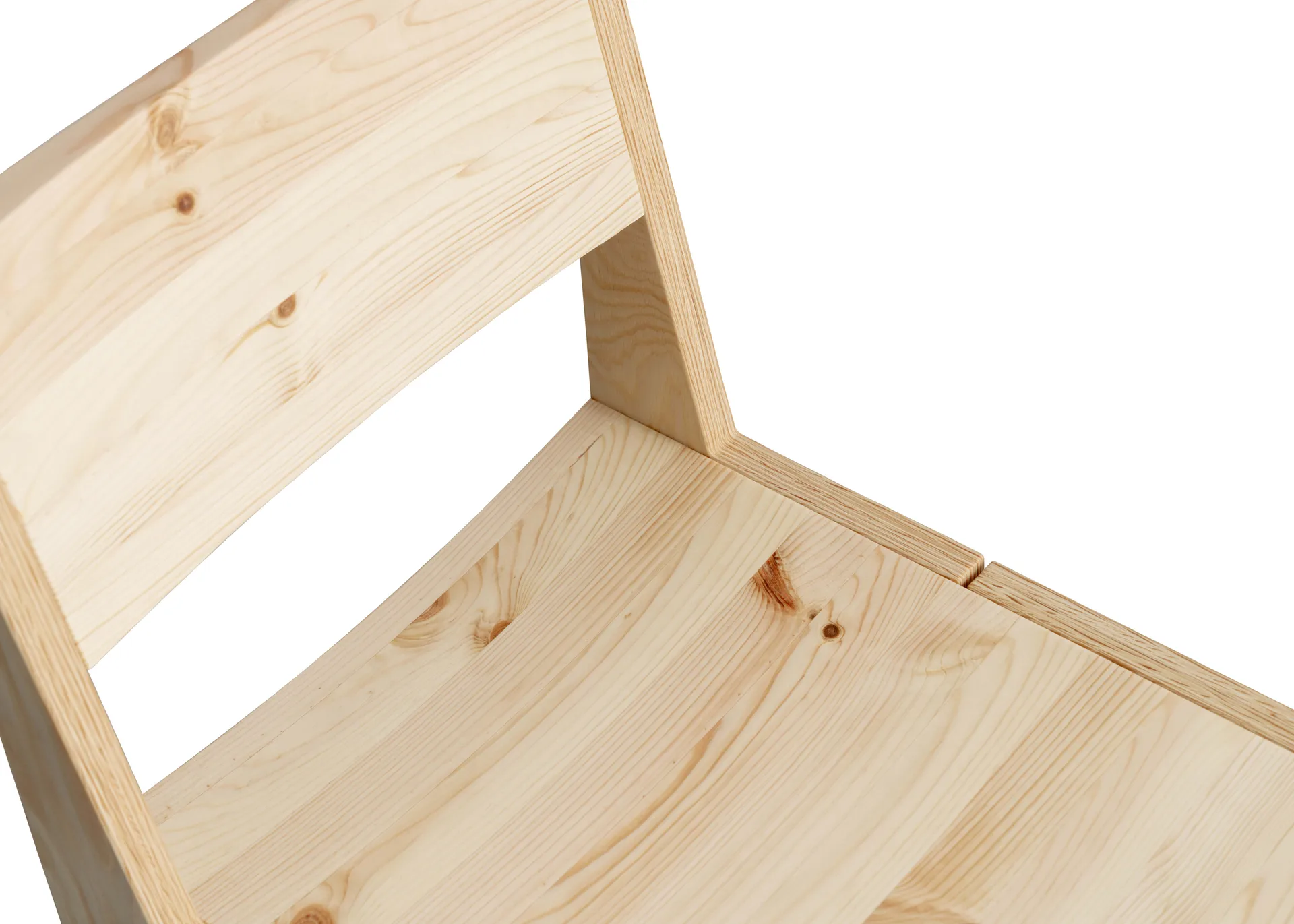 016 Maasto Dining Chair stol, Matt oljevokset furu Vaarnii